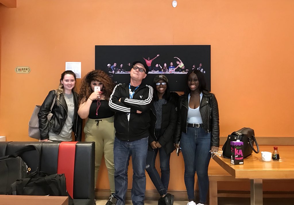 SimonPeterGreen's tweet photo. visited “the lost scholars” in jimbos &amp; celebrated the end of 1st year of our photography course with sweet &amp; sour chicken after submitting our projects for #PICBOD... I witnessed inspiring work &amp; developing talent today everybody stepped up... DEEP 👏🏽👏🏽👏🏽 #thisiscoventry https://t.co/7xe5HMyJQ6