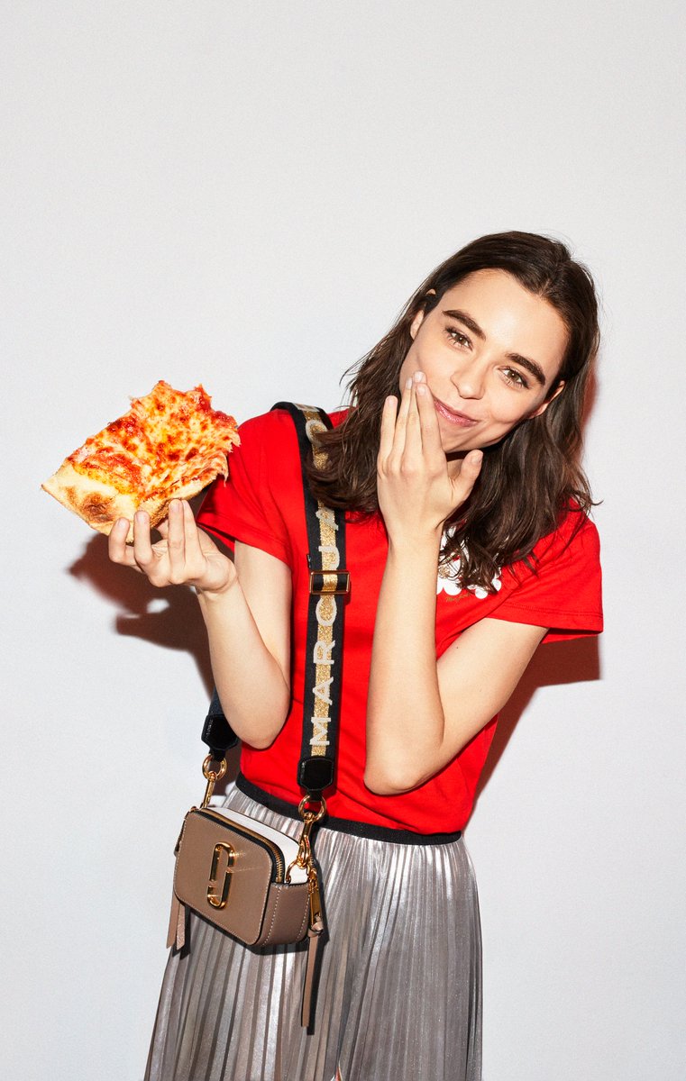 Marc Jacobs on X: Lunch Date 🍕 The Logo Strap Snapshot Bag in