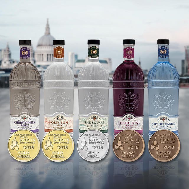 COLDistillery's tweet photo. Another award for our @COLDistillery gins? You better believe it...
We've been awarded gold, silver and bronze at the @SFWSpiritsComp. Cheers to that! https://t.co/WTKnKYzSG8
#SFWSC2018 #cityofLondondistillery https://t.co/vyAT8QFajp