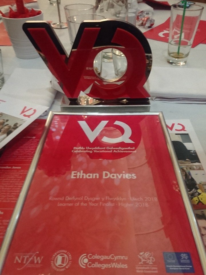 EthanDavies16's tweet photo. Absolutely ecstatic to be #winner @VQDayWales good #opportunity to show other learners #AnythingIsPossible 💪 https://t.co/TtWs7f2WiK