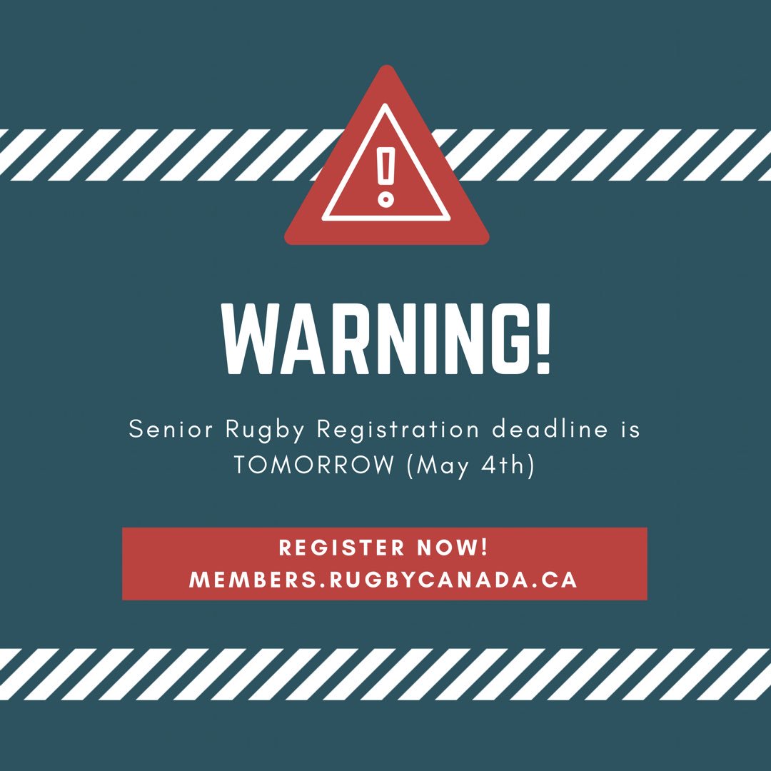 All seniors must be registered by tomorrow!!!