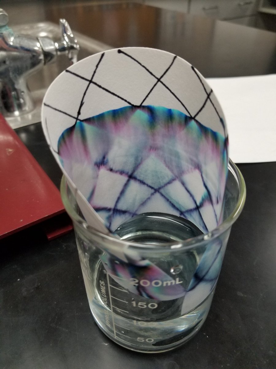 MrsEllingsonDCG's tweet photo. Chromatography art in Science Club today https://t.co/20e8KgKKH8