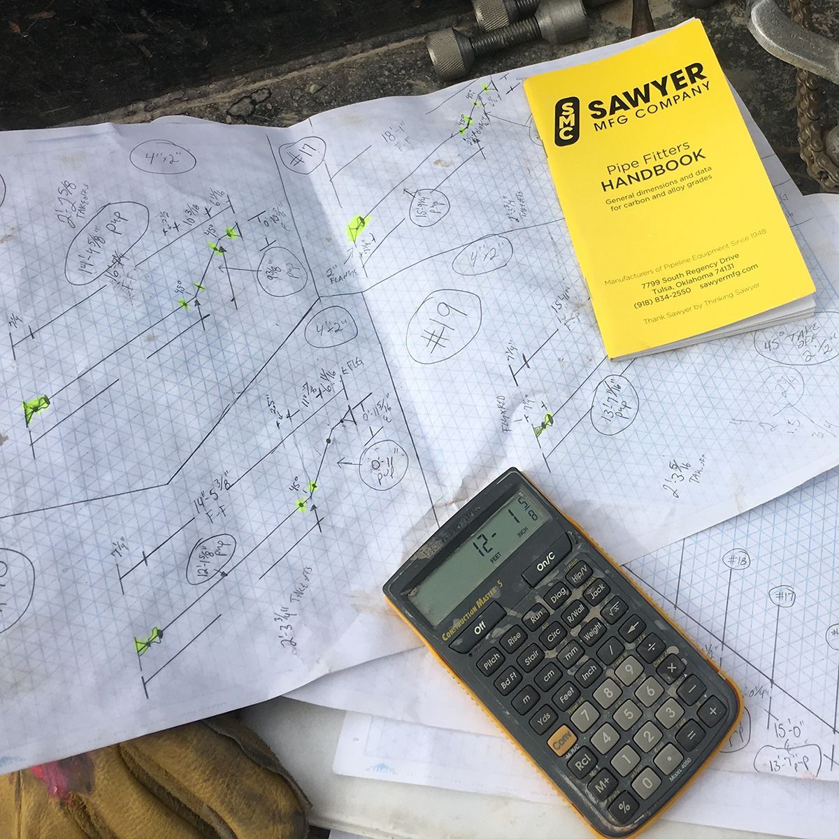 SawyerMFG's tweet image. Pipefitters Handbook #sawyermfg #pipelinetools #pipeline #welder