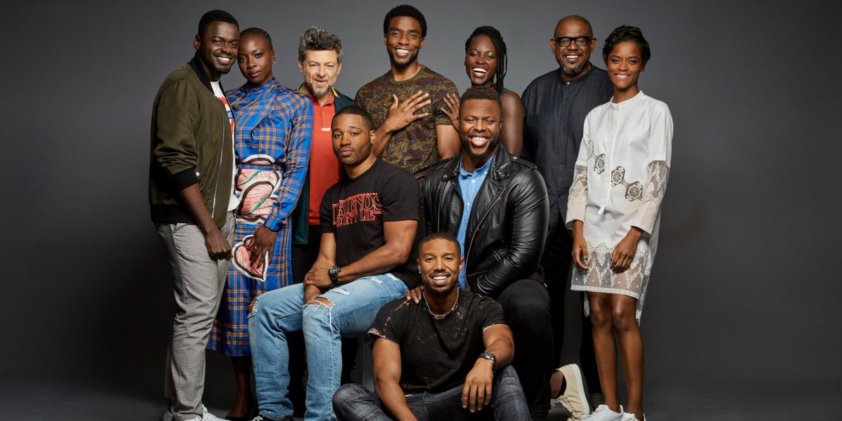 Lupita_Nyongo's tweet photo. 7 nominations strong for #BlackPanther at the @MTVAwards! Wakanda, you know what to do – vote at https://t.co/tk1QkERwsT. #WakandaForever
-Best Movie
-Best Performance in a Movie
-Best Hero
-Best Villain
-Best Onscreen Team
-Scene Stealer
-Best Fight https://t.co/oJ6GV26KLU