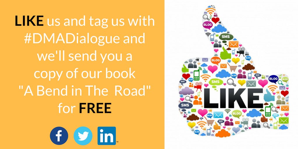 dmapeople's tweet photo. Read our latest  #DMADialogue and tag us on our social channels with #DMADialogue - we'll send you a free copy of our book "A Bend In The Road – A Guide To Career Transition”

https://t.co/R40MMcwnqe https://t.co/98QeH1kYwe