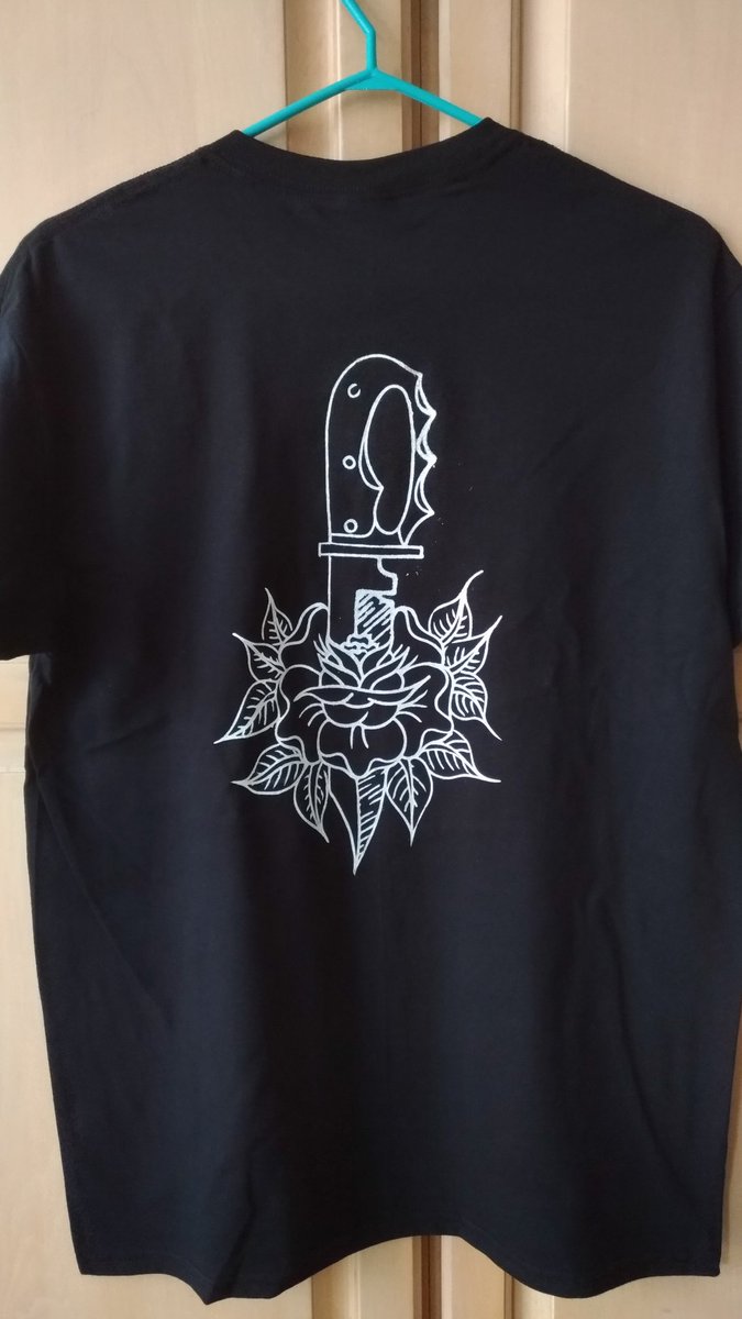 We finally have merch! We're going to be selling these shirts tomorrow at Sneaks for $15 (screen printed by yours truly). Come out and pick one up! ✌️