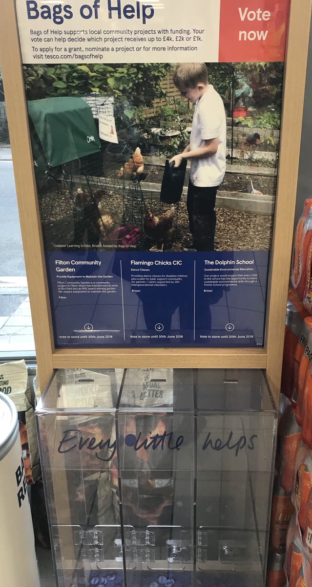 TheDolphinSch's tweet photo. Get collecting! Look out in Bristol @Tesco stores this month! Please post your blue tokens to support our wonderful school! Bring them into school if you get them elsewhere and we will post them for you! #sustainablelearning #bagsofhelp #votedolphin #community #teamdolphin https://t.co/T8rjNZcz0L
