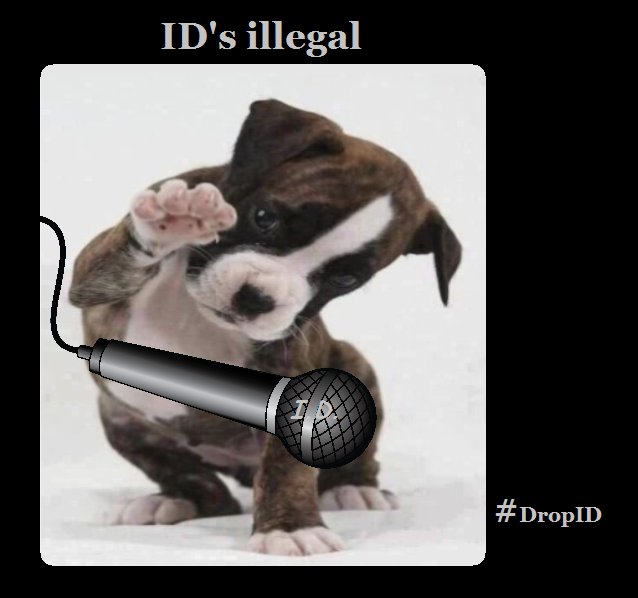 IceTruth1's tweet photo. #OffendMeIn3Words #Easy #WeCanDoThat in 2:  ID's Illegal #IDsIllegal 
#DropID only #LiarsHateTruth

https://t.co/16NZSAPazb

#NationalDayOfPrayer #WorldPressFreedomDay
Ichiro #ThursdayThoughts Bill Cosby and Roman Polanski
Jason Vargas Bill Torrey Julio Teheran #PressBriefing dog https://t.co/Ss1gOT2vmb