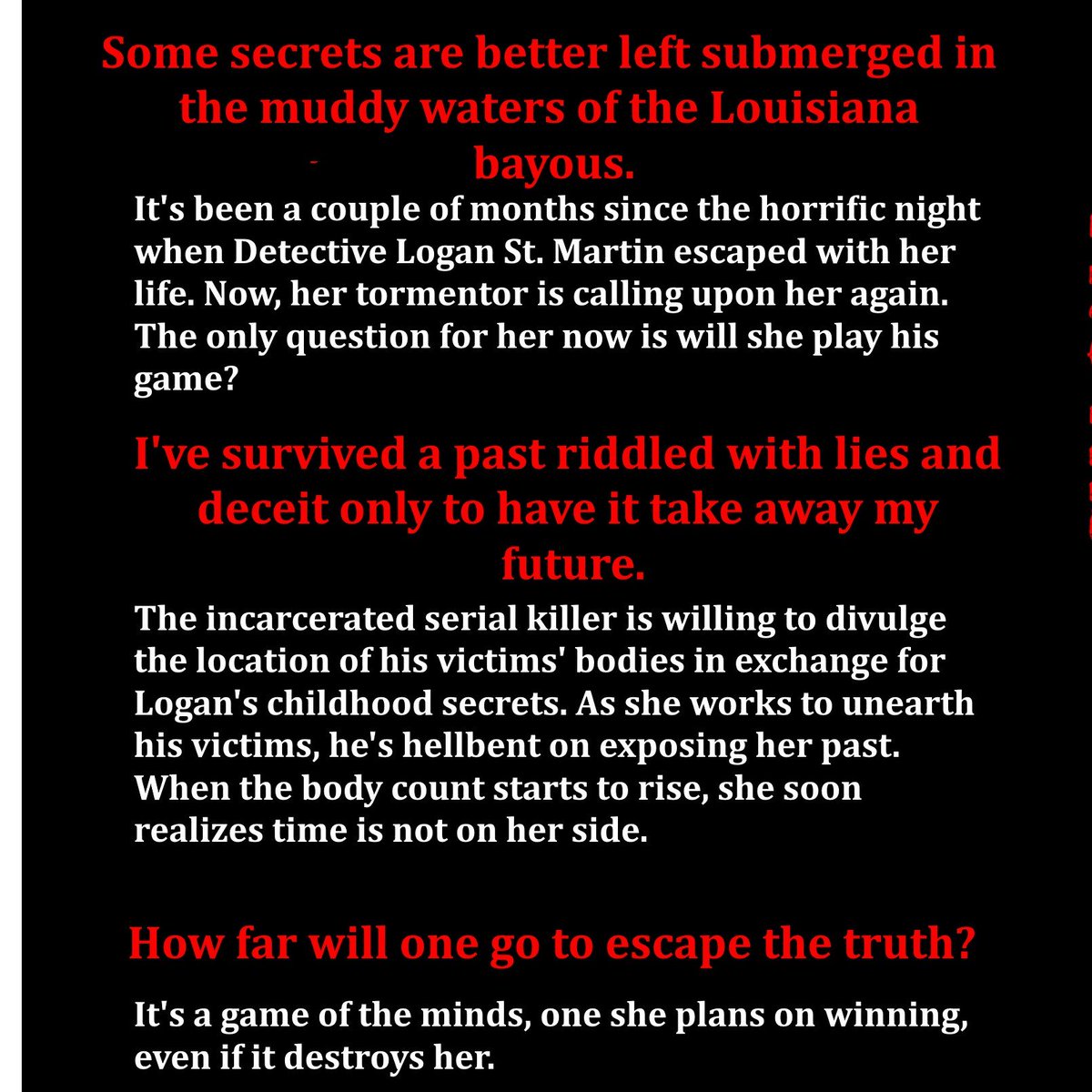 SHebert75's tweet photo. #NewRelease #booklovers #bookbloggers #Readers #bookreviewer #MurderMystery #fiction #Sinsfortruths #SLHebert #MustReads 
Looking for a great murder mystery? The Case files of Logan St. Martin Series- Ashes of A Sinner and Sins fot Truths are live on Kindle Unlimited &amp; Amazon https://t.co/SIxlRKGdz1