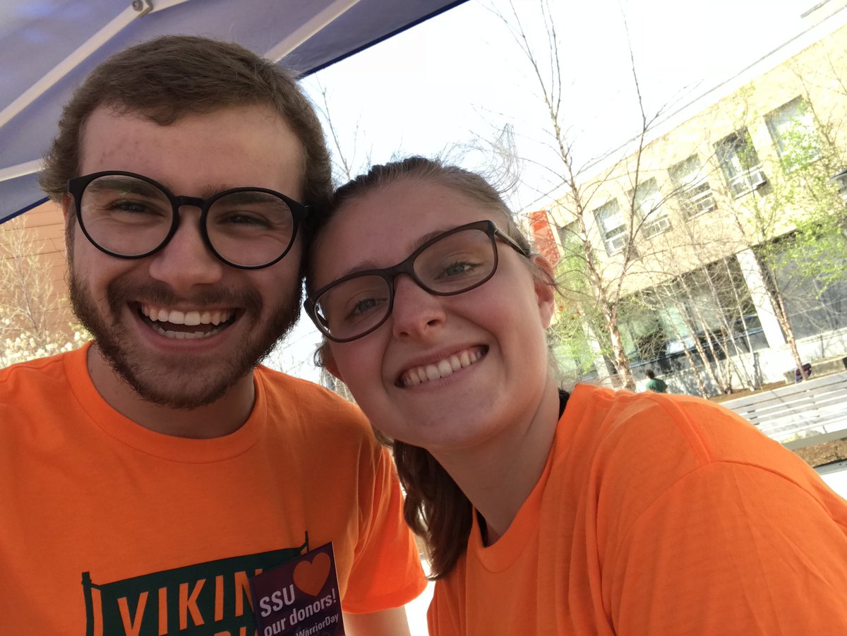 SalemStateGives's tweet photo. It’s Viking Warrior Day and we are pumped to thank our @SalemState donors! https://t.co/a85t9LcXiK