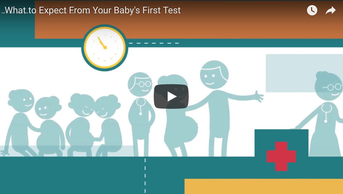 #NewbornScreening is performed soon after birth, and in most cases, while you are still in the hospital. All it takes is a few drops of blood and a simple #HearingTest. Learn more about what to expect <a href="/BabysFirstTest/">Baby's First Test</a>: bit.ly/babysfirsttest #NBS #NBSSavesLives #PediatricHealth