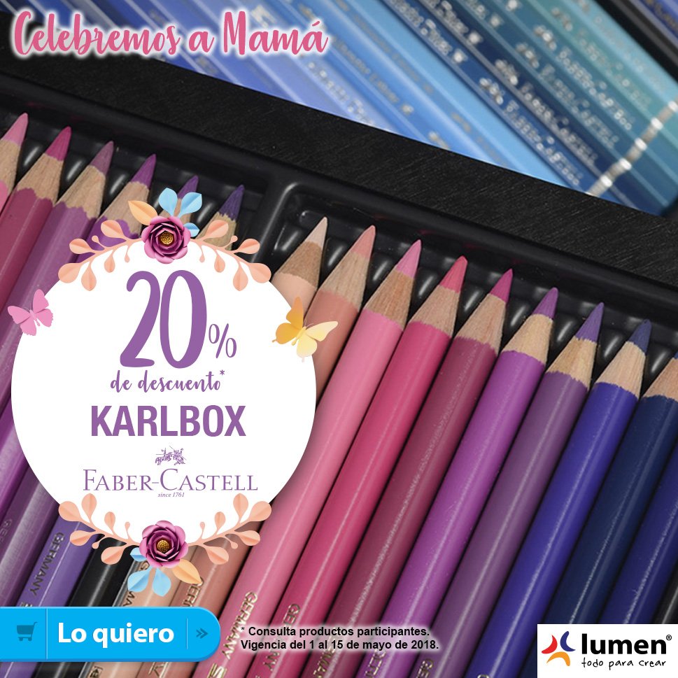 papelerialumen's tweet photo. El amor de Mamá es único, en Lumen encontrarás el detalle perfecto para esa mamá que lleva dentro un artista. #CelebremosaMamá #LumenTodoparaCrear #KarlBox
Compra aquí: https://t.co/ARvDyDypAe 😊 https://t.co/WlghhQ3iy7