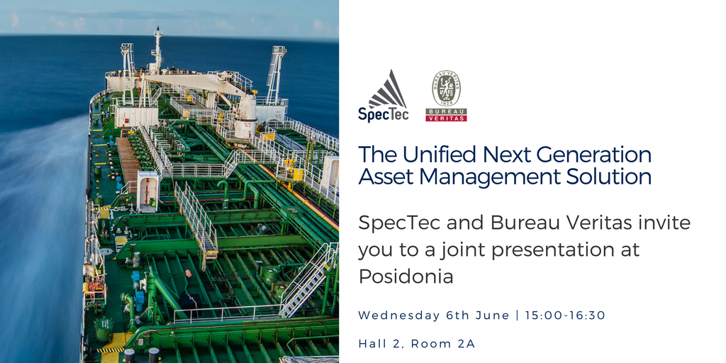 SpecTecGroup's tweet photo. SpecTec and #BureauVertitas have the pleasure to announce our joint presentation at @PosidoniaEvents. Register your complimentary seat here: https://t.co/GHbauaf3Ju https://t.co/HR9TlFff8A