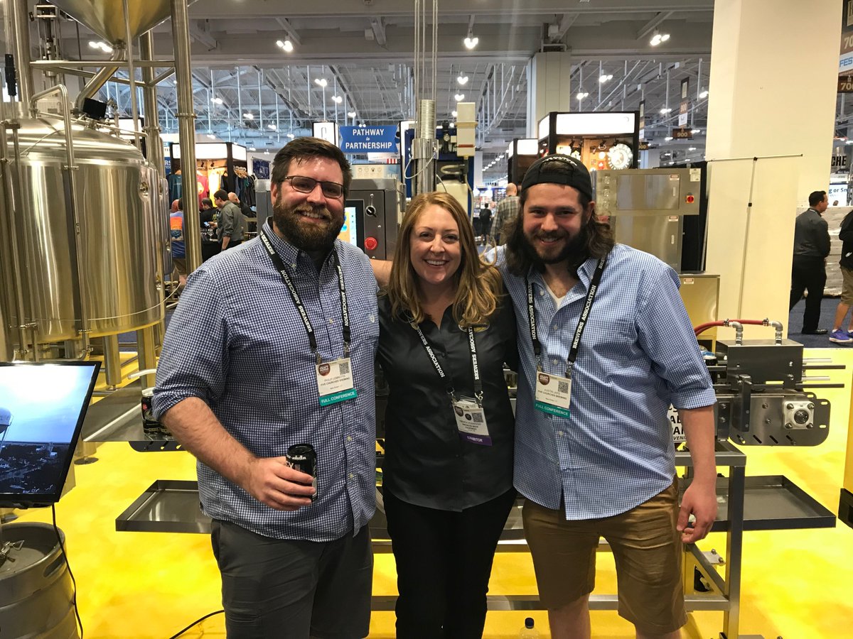 ABEequipment's tweet photo. Thanks Philip and Austin from Five Churches Brewing for stopping by the booth yesterday!
.
#ABECBC18 #CraftBrewersAssoc #CBC2018 #CraftBrewersCon #CraftBrewersCon2018 #americanbeerequipment #FiveChurchesBrewing https://t.co/nv697Ntfs9