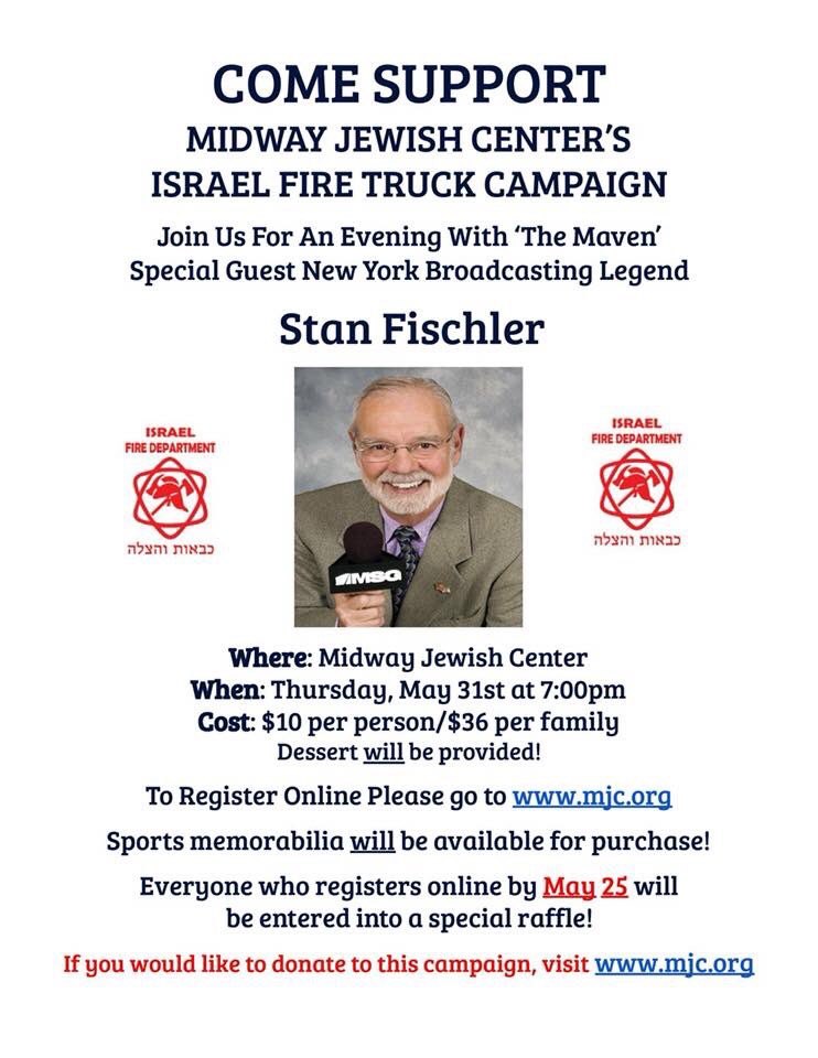 MidwayJC's tweet photo. A Night with The Maven @StanFischler 5.31.18. Open to all! #LongIsland #MSG #nyrangers #Islanders #hockey https://t.co/1Pi6NXUPVa