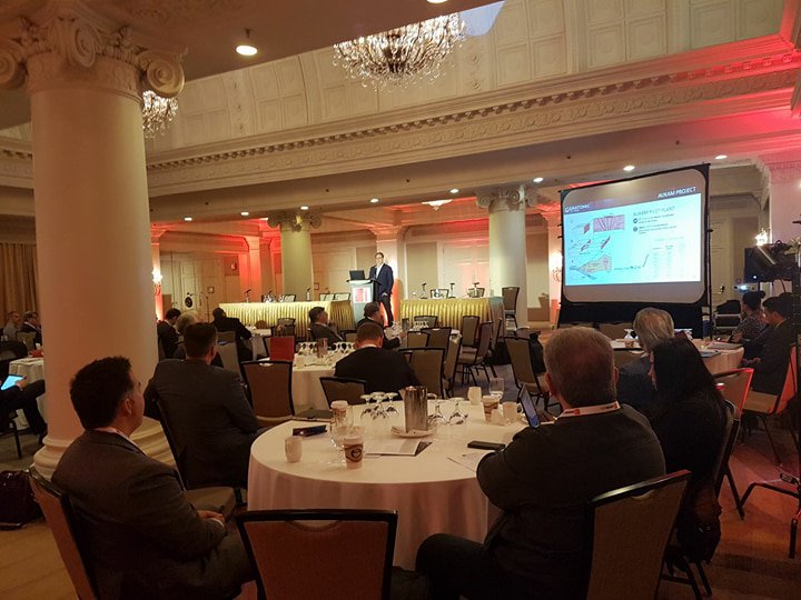 InvestorNewsCom's tweet photo. Arno Brand of @GratomicInc presenting now at the #Buds #Batteries and #Blockchain Summit https://t.co/gQCMt9P910 #B3Intel $GRAT https://t.co/TwRtnKQN4k
