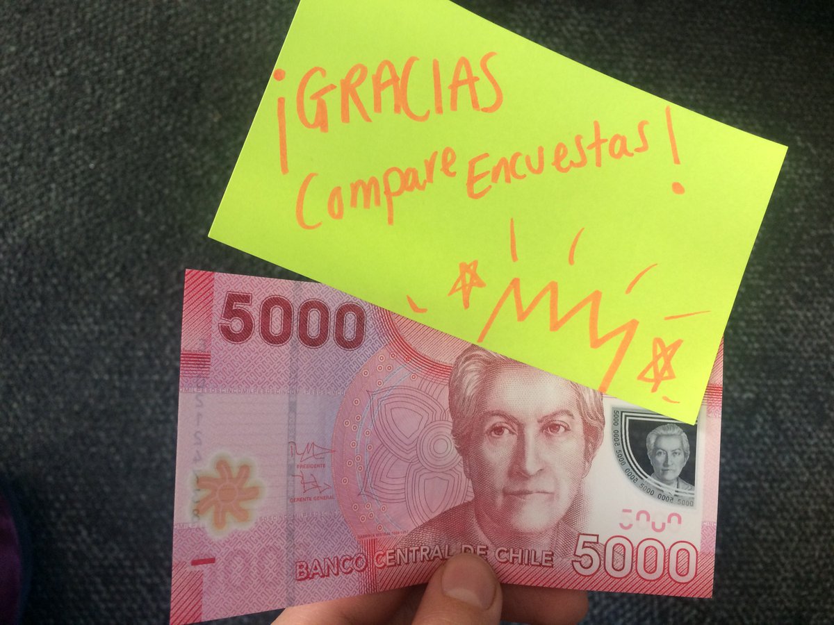 CompEncuestasCL's tweet photo. ¡Los chilenos nacidos antes de 1999 pueden ganar plata extra gracias a las encuestas pagas! #plataextra Regístrate aquí --> https://t.co/kMDNVuDtmC https://t.co/kUmNHr24dG
