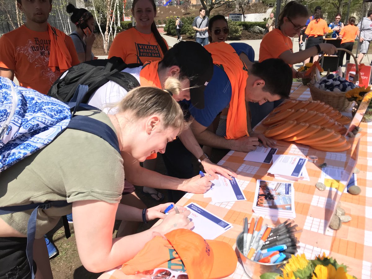 SalemStateGives's tweet photo. Stop by our table on McKeown Plaza to join in the #VikingWarriorDay fun and get some awesome giveaways! https://t.co/MCVgZWSsNv