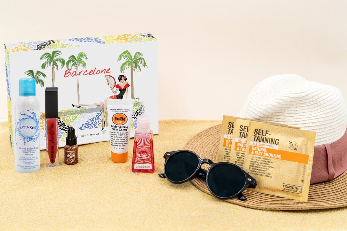 betrousse's tweet photo. Au mois de Mai, direction Barcelone ! 🌴
Découvrez une box ensoleillée avec les produits parfaits à glisser dans son sac ! Partez pour une virée entre copines avec cette box d'une valeur de 66€ ☀️
Pour s'abonner : https://t.co/rQz3DsAFQu #beauty #boxbeaute #mapetitetrousse https://t.co/RstGfDdyTS