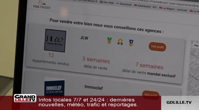 BFMGrandLille's tweet image. Le marché de l’immobilier voit un nouvel acteur innovant arriver dans la métropole lilloise : le site FoxFinder 👇 

facebook.com/grandlille.tv/…