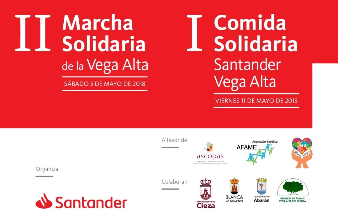 Area9VegaAlta's tweet photo. Mañana se celebra la #2MarchaSolidariaVegaAlta a favor de #ASCOPAS #BlancaIntegra y #AFAME ¿Vienes? https://t.co/vgDvTHsFUy