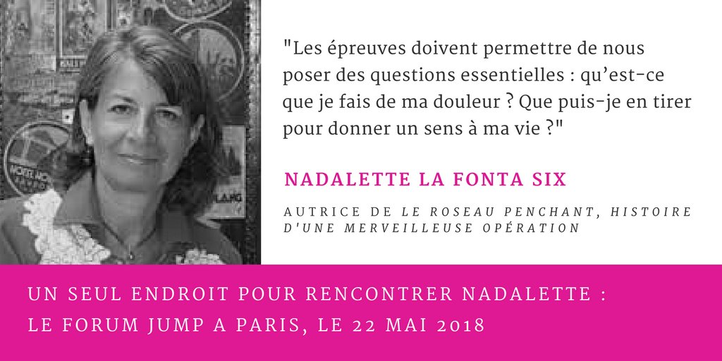 JumpEquality's tweet photo. En tant que féministes, nous rendons hommage au #ForumJUMP à des femmes exceptionnelles lors de la séquence "Women are heroes". Nous aurons cette année l'honneur d'accueillir @nadaletteLFS. Pour ne pas manquer ça, inscrivez-vous vite : https://t.co/RHu7unCYZR https://t.co/roMEIuwEWt