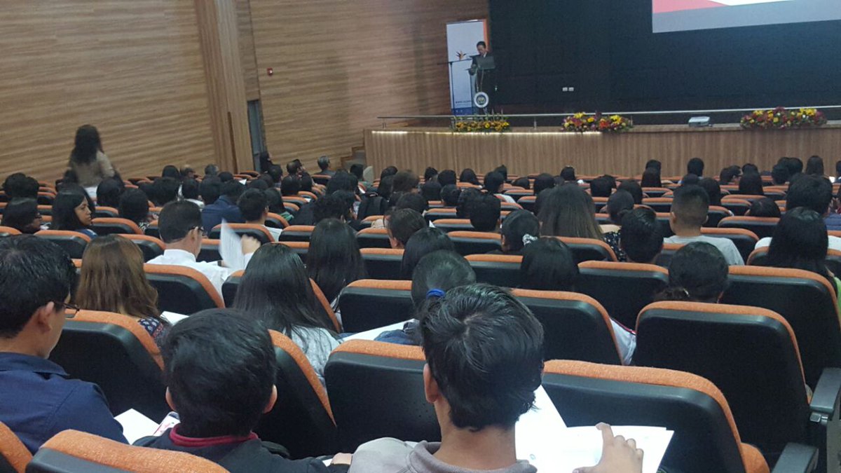 Estudiantes, operadores económicos, académicos y ciudadanía interesada en el tema presentes en Congreso Internacional "Sector de la Salud y el Poder de Mercado".