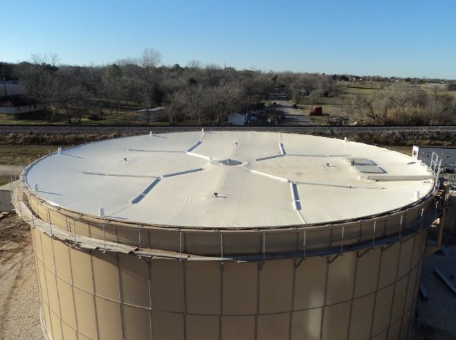 Better manage by-products of #wastewater treatment! Our tank and lagoon covers reliably control #odors and capture valuable #biogas. Learn more: ow.ly/18wA30jOJNR