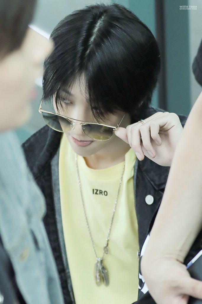 ミンハオ氏💛💚💛 【 📸 @withthe8_1107 님 】 #세븐틴 #SEVENTEEN