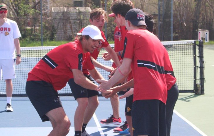 ENCAthletics's tweet photo. PREVIEW: No. 2️⃣ Seed @EasternNazarene Men’s Tennis Heads to @ncbison Saturday for @CCC_Sports Championship Showdown | https://t.co/xoffxMkFMg https://t.co/RFEXmCdaOh