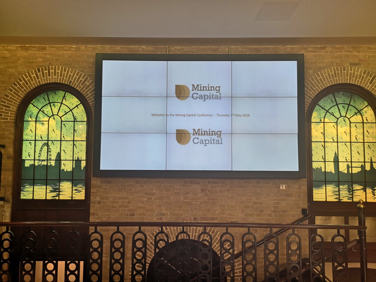 proactive_x's tweet image. #Proactiveinvestors #Mining Capital Conference hosted at The Brewery (EC1Y 4SD) . Perfect to network with over 150 attendees including many from the top 20 investment banks as well as some of the largest fund managers and high net worth individuals, bddy.me/2I5ZcrF