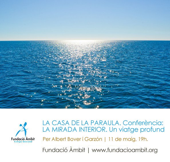 funecoemocional's tweet photo. 📢 Ja podeu fer la inscripció a la #Conferència #Gratis LA MIRADA INTERIOR. Un viatge profund. Per #AlbertBover 11 de maig a les 19h a Fundació Àmbit Sant Andreu #Barcelona @FabraiCoats Intinerari #LACASADELAPARAULA de la @fundacioambit
Inscripcions: https://t.co/ZGRH8z5mnt https://t.co/jI0KCaRX7p