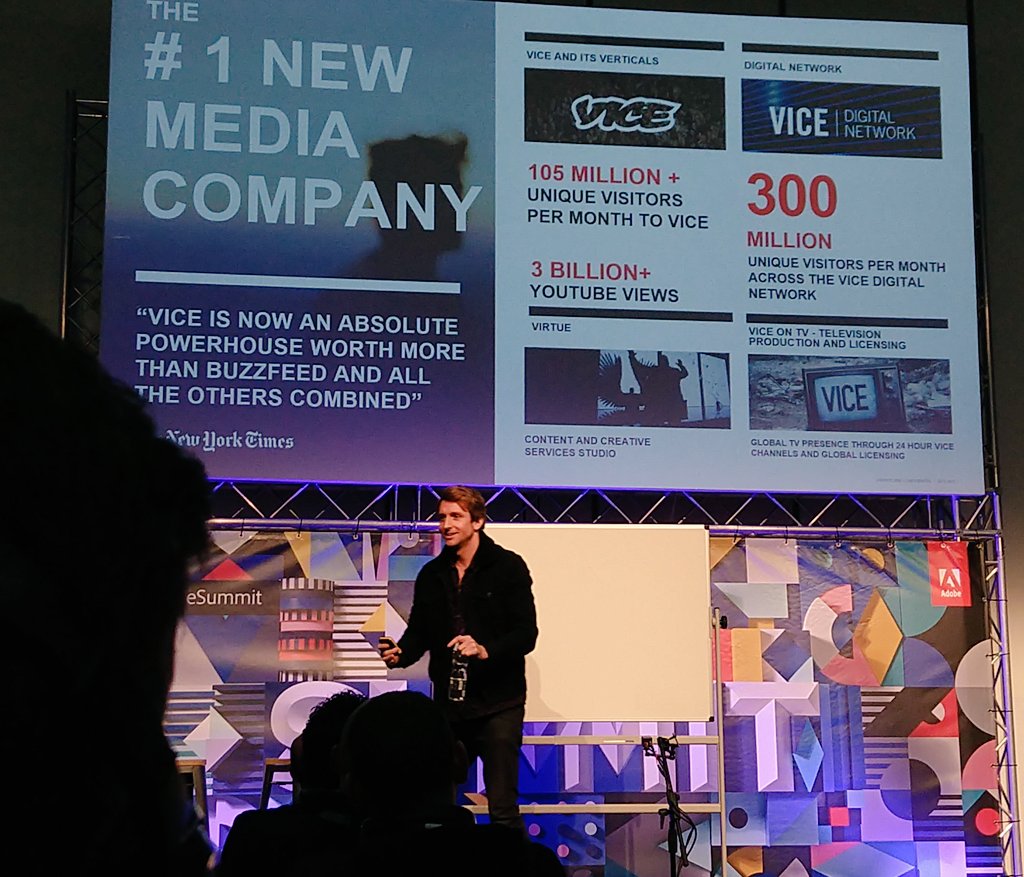 Put this guy on the mainstage next year!! #honestcontent  #AdobeSummit @ageofaudience