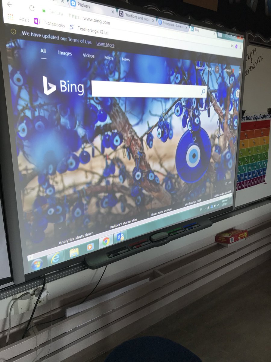 Pdalefour's tweet photo. Today bing took us to Cappadocia, Turkey where they are known for building homes in the rock formations and flying hot air balloons. This image is of amulets called nazars that they hang from trees to fight off evil misfortunes #Pdale #globallearning https://t.co/OmxeUysMKR