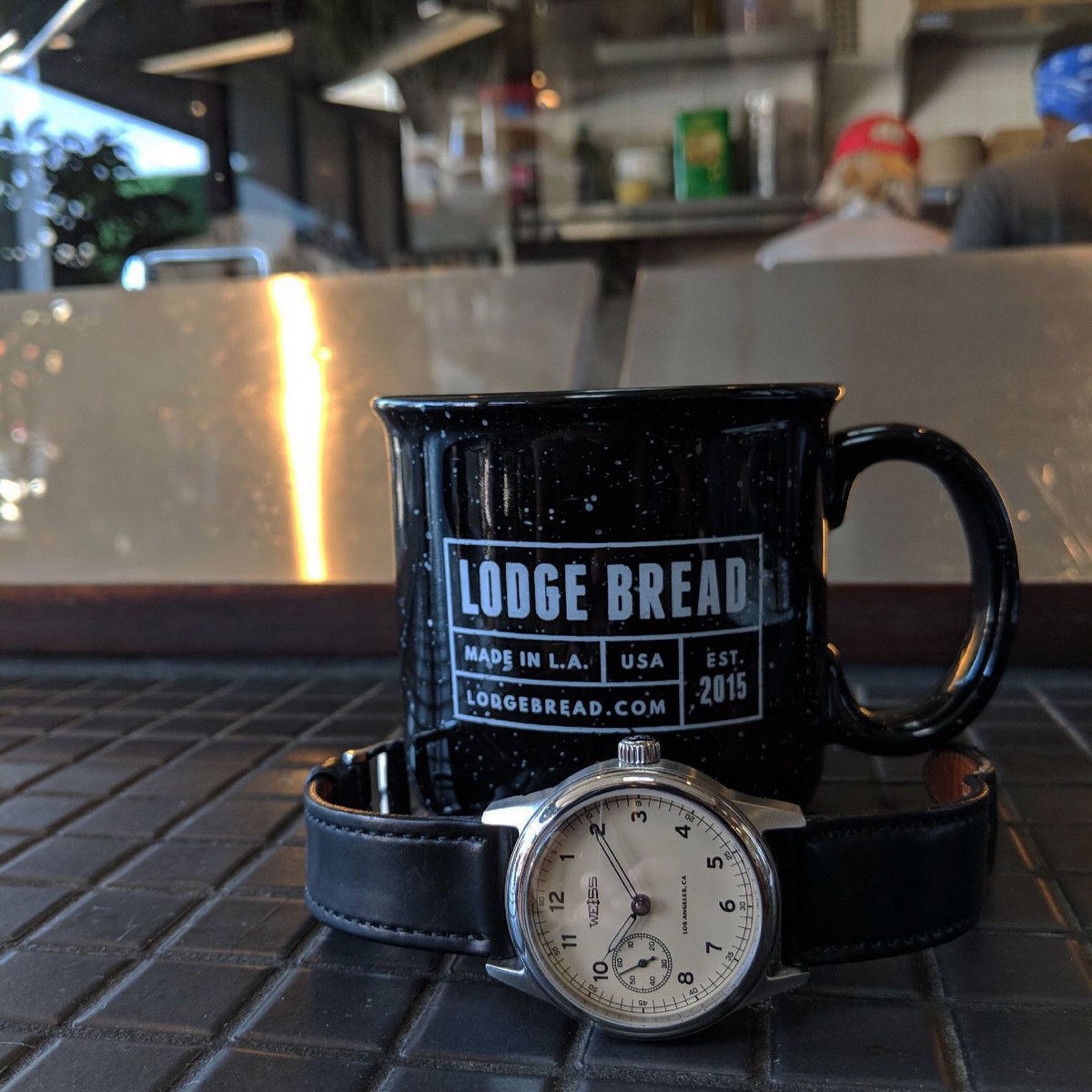 WeissWatchCo's tweet photo. Made in L.A. @lodgebreadco #weisswatchco #watches #latte #lattes #coffee #madeinLA #lodgebread #yum #losangeles https://t.co/214Y1m59hv