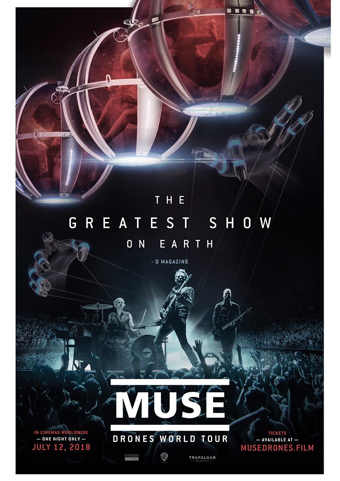 CineplexLoe's tweet photo. MUSE Drones World Tour am 12. Juli im #CineplexLoerrach! 😀😍
Tickets ab sofort online! Jetzt Tickets sichern! 
https://t.co/ObdHXEJH0A
#Muse #MuseDrones #DronesWorldTour https://t.co/ZfTFEDeEeX