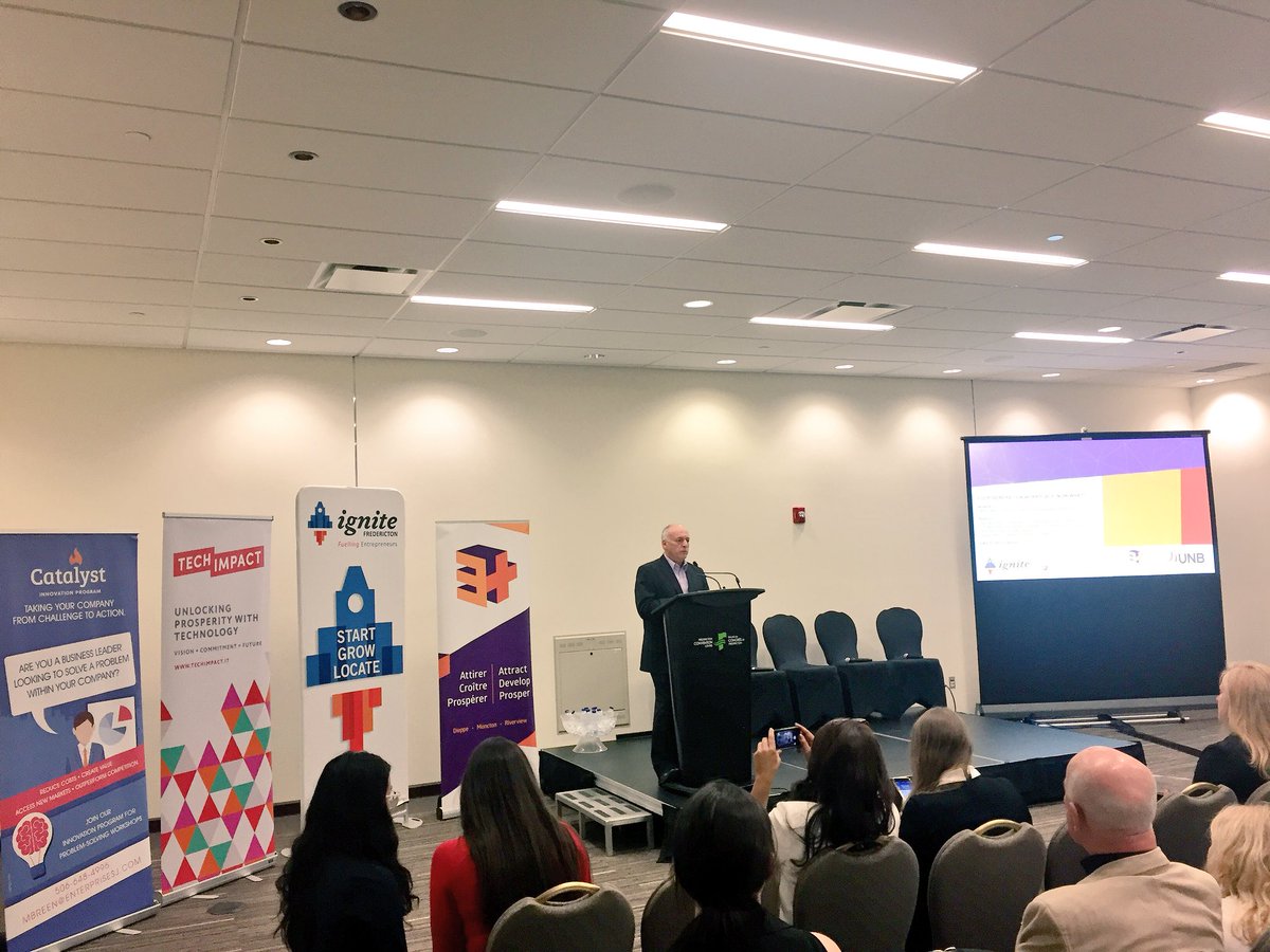 The <a href="/KIRAAwards/">KIRA Awards</a> officially kicked off with Innovation Panel: 4 Generation Workplace- Now What? A full house for these 4 generational leaders #NBInnovation @IgniteFredNB <a href="/GregHemmings/">greghemmings</a> <a href="/LEShaw1956/">Larry Shaw</a> @KarinaMLeBlanc #innovation