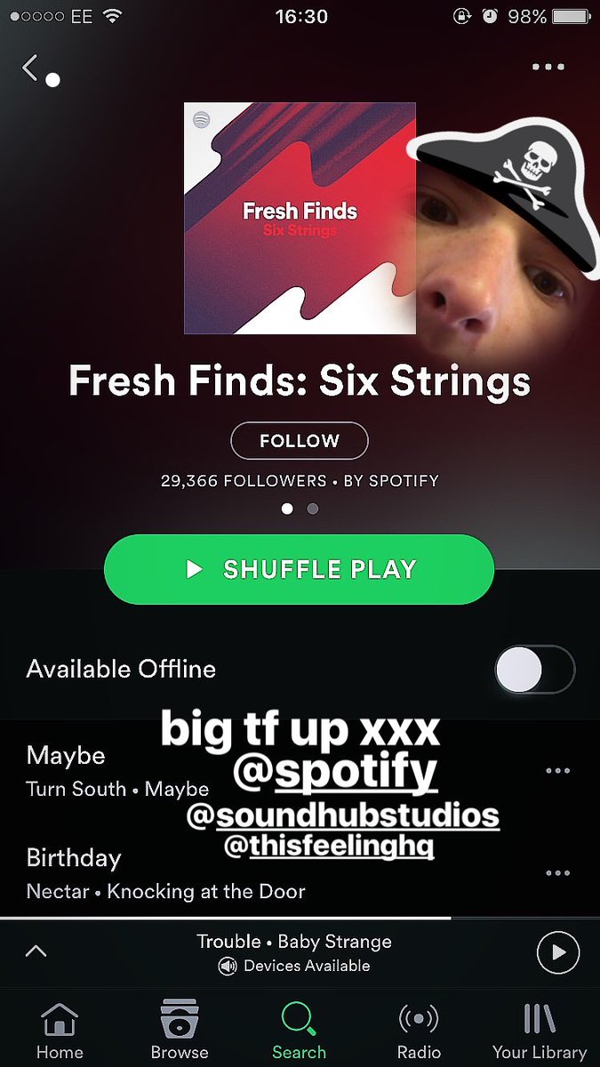 the_lidsband's tweet image. first spotify playlist 
yeeeet
@Spotify 
@SoundHub 
@This_Feeling 
@BurstimoMusic