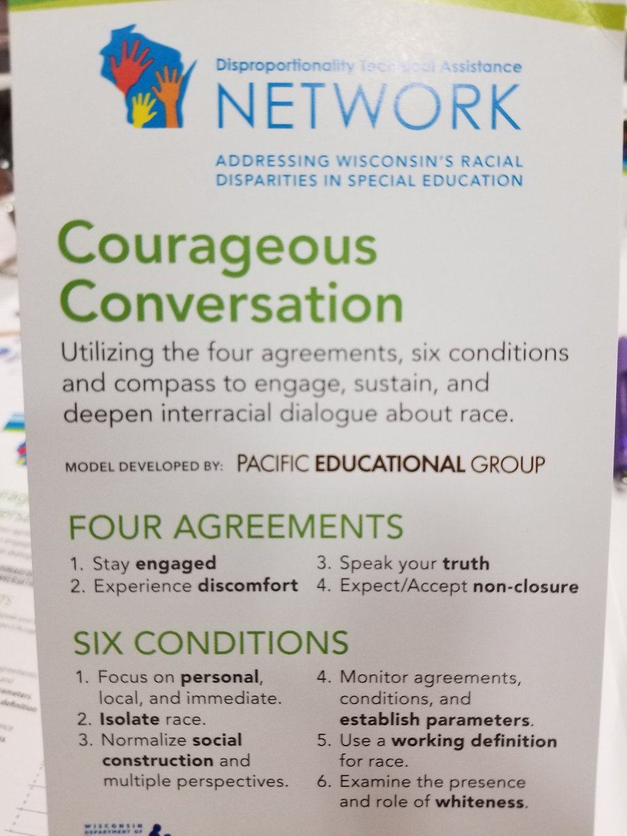 SLPJames's tweet image. Day two #courageousconversation #sdw