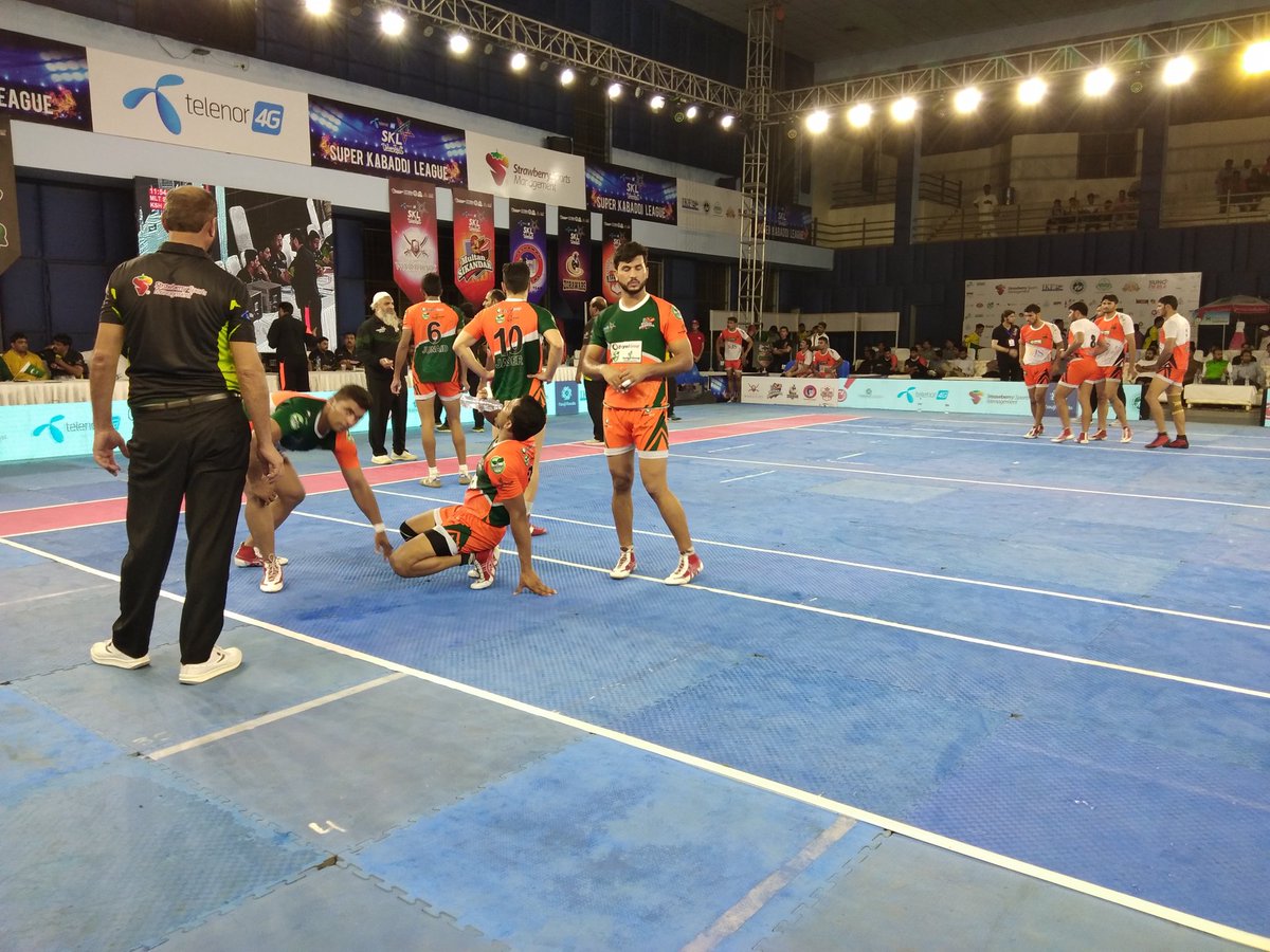 Super_Kabaddi's tweet photo. Multan Sikandar up with 24 points
Kashmir Janbaaz 19
#SuperKabaddiLeague https://t.co/CWMtc2lw7m