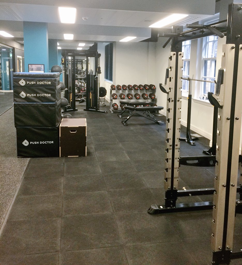 performbetteruk's tweet photo. A little throwback to the installation we completed at @PushDoctor to aid their growing success as an online GP referral.
Follow @PushDoctor for online exercise tutorials, designed to change the way you think about health.
Contact: @darrenrossPB
#ForHealthForLife #tbt https://t.co/Ylsure8l4o