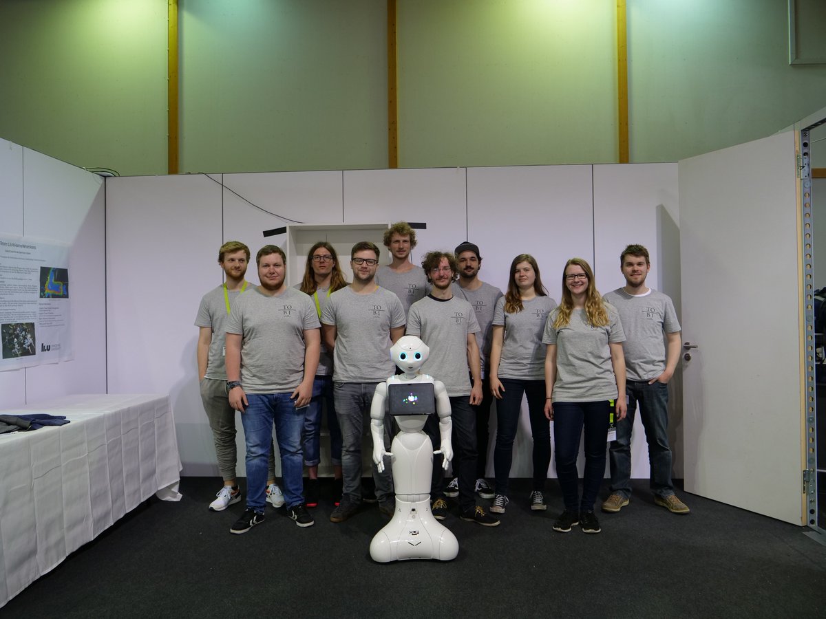 After an exciting week of competitions Team ToBi achieved a fourth place in the Open Platform League and got awarded "Best In Social Standard Platform"