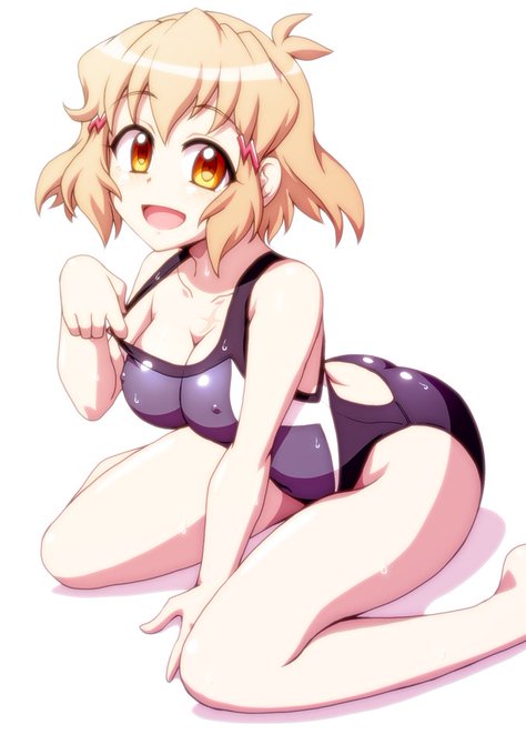 #過去絵を投下して絵を描いた気になろうキャンペーン
競泳水着も好き 