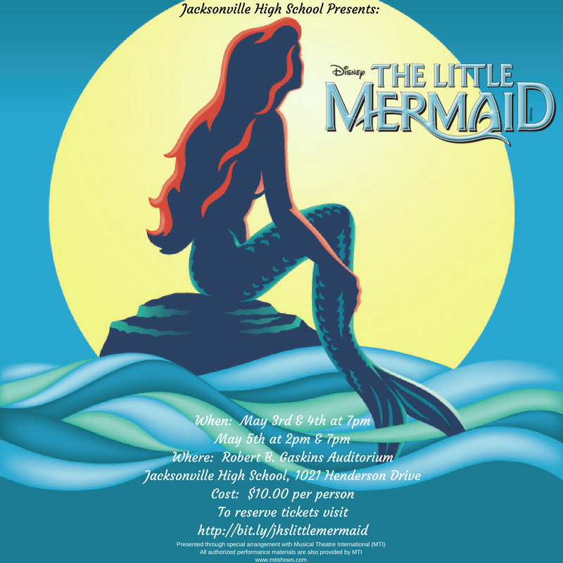 centerstagejax's tweet photo. It's Thursday! We open tonight!  The online box office is closed but you can still get tickets at the door! Bring the family and support your local high school theatre! https://t.co/EpXyrXcGI5