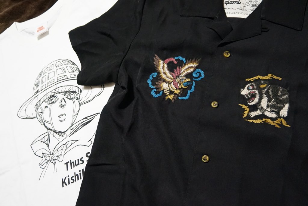 ジョジョコラボ イギー vs ペット・ショップ シャツ 品質割引