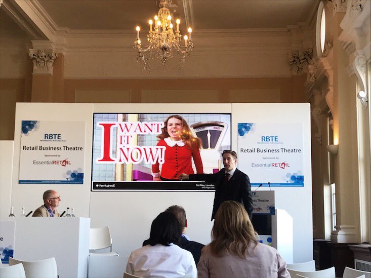 aljaparis's tweet photo. Thanks @KenHughesIE for insightful talk on changing consumer behaviour. #bluedotconsumer #RBTE2018 #fashionretail #consumerbehaviour #fashion #forum https://t.co/4eF1WxDvVY