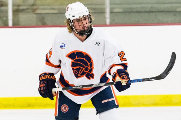 NAHLHockey's tweet photo. #NAHL Commitment Alert: @negenerals defenseman Pat Harrington has committed to play NCAA Division III hockey for @UMBMENSHOCKEY #MadeintheNAHL https://t.co/Q6Rsd3HmoS https://t.co/2n5UofwhDD