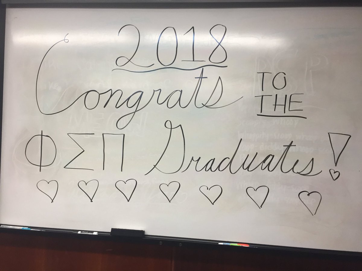 ESUPhiSigmaPi's tweet photo. Congratulations to all of our graduating brothers! Good luck, we wish you the best 💛💜 https://t.co/3R2dCLTJoq