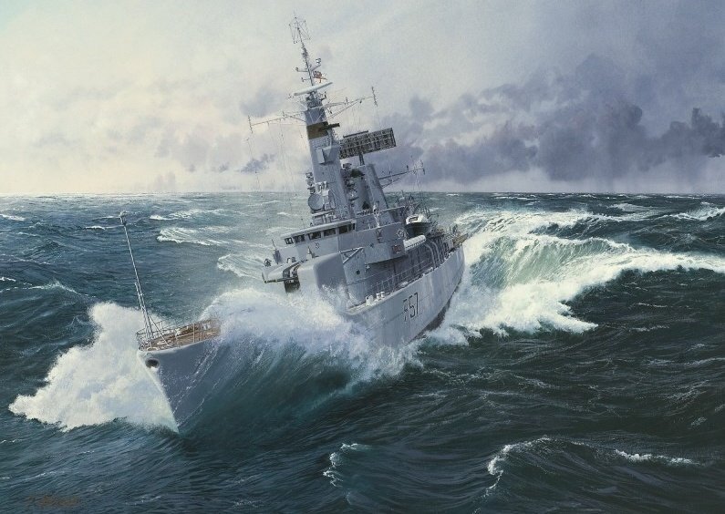 Next, I will touch on a subject guaranteed to ruffle feathers. The Type 12M Leander class. By a long way the Royal Navy's most famous and "successful" post war frigate design, with 26 built for the RN and 20 licence built by foreign navies.