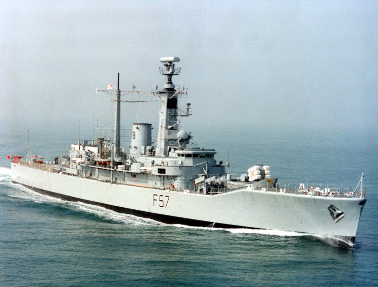 By the 1970s the RN began extensively modernising the Leanders into three groups with new equipment fits: a group with the Ikara ASW rocket launcher, one with the Exocet anti ship missile and additional Sea Cat launchers and a final group of 5 with Exocet & a Sea Wolf launcher.